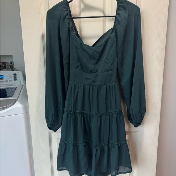 black sleeve dress formal Donna